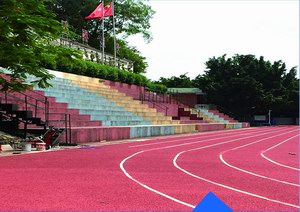 番禺區象賢中學塑膠跑道修繕工程